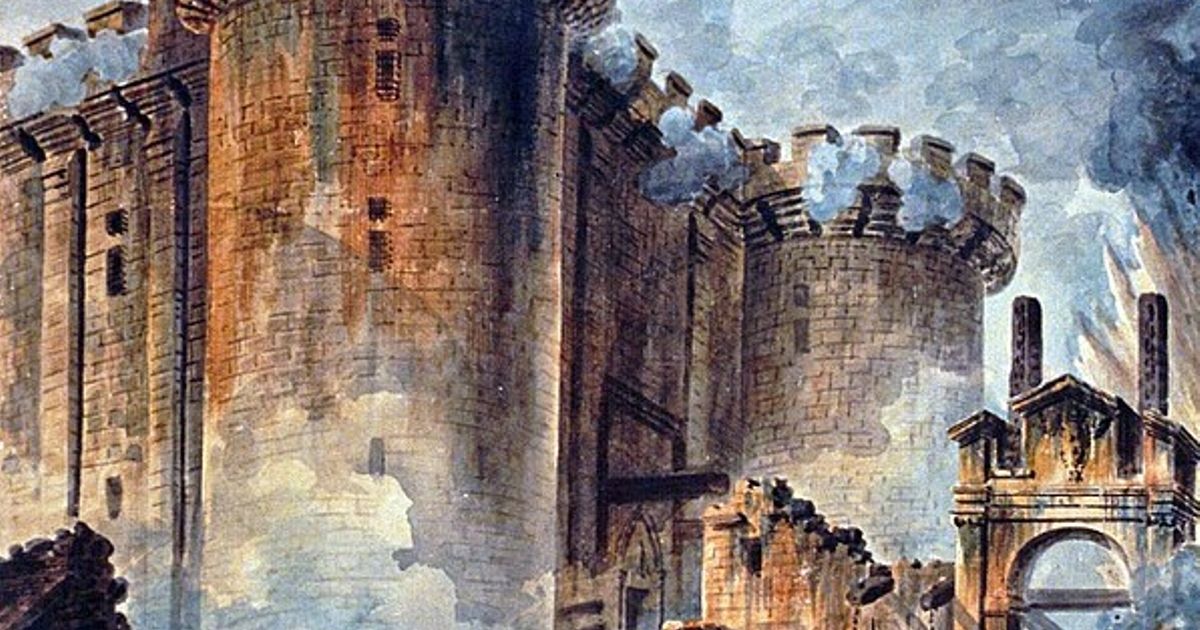 Umiarkowani Republikanie W Okresie Rewolucji Francuskiej 14 lipca 1789 – Zdobycie i zburzenie Bastylii przez lud Paryża dało