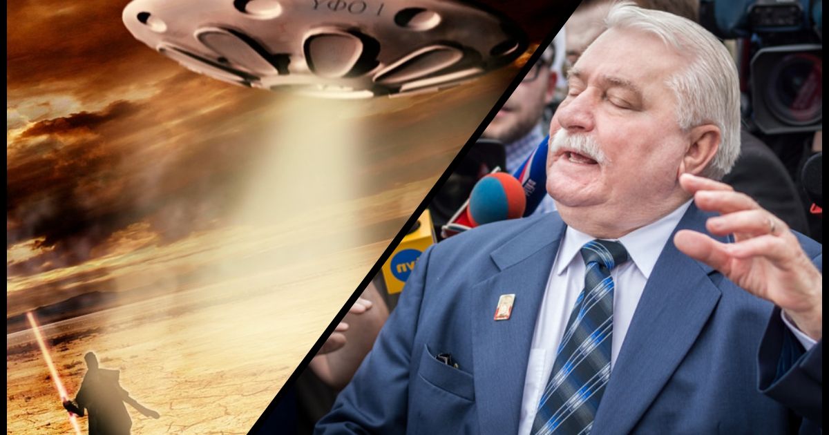 Lech Wałęsa o UFO i ludzkości: Są na wyższym poziomie rozwoju. My jesteśmy najniżej