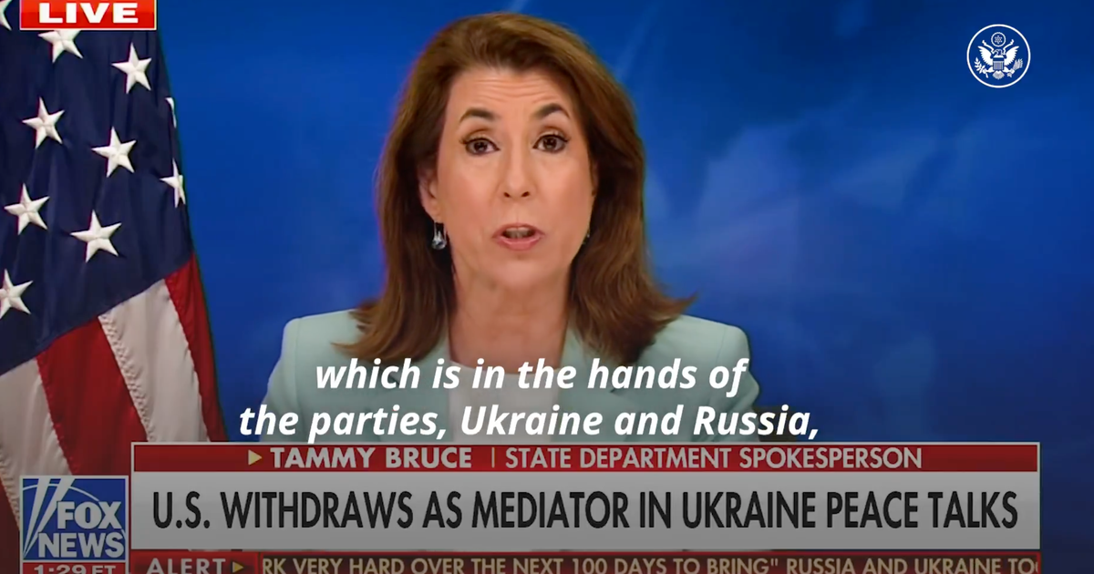 Rzeczniczka wygadała się na temat mediacji ws. Ukrainy. Teraz próbuje się tłumaczyć