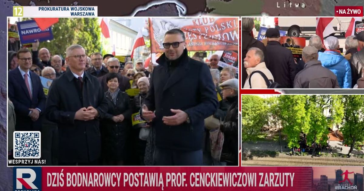 Cenckiewicz zaraz usłyszy zarzuty. Nawrocki wspiera historyka