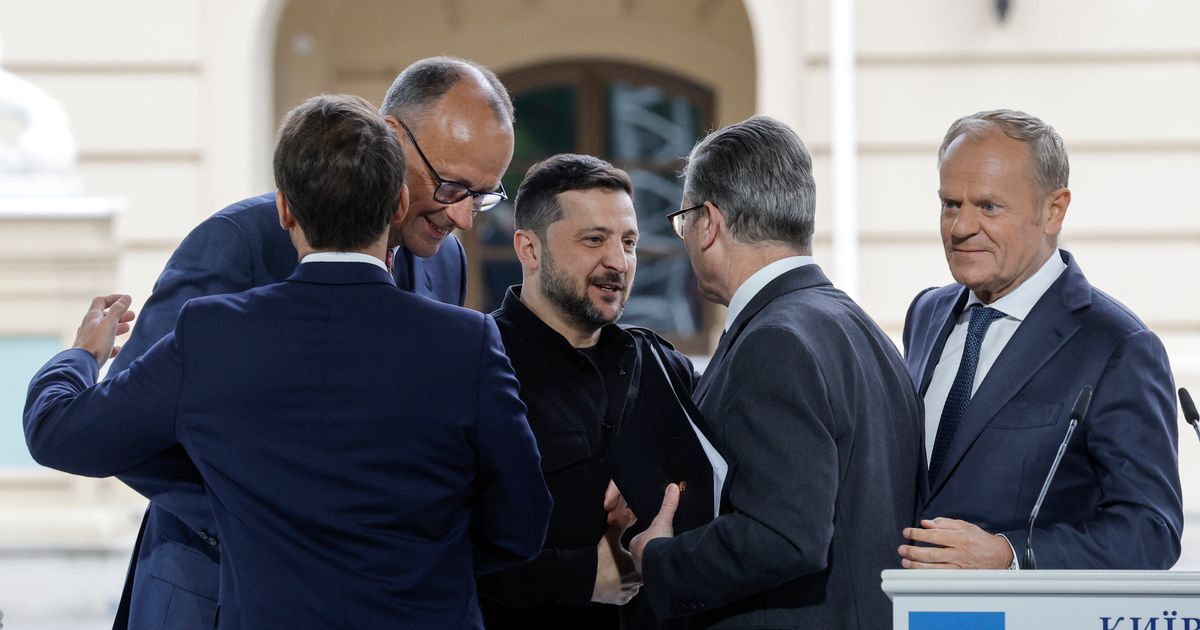 Tusk po wizycie w Kijowie: "Słychać wycie?". Znów porównał PiS do Moskwy