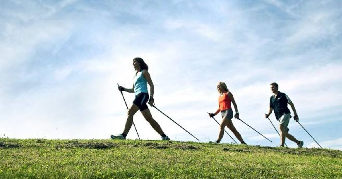 Co dało mi chodzenie z kijami i ćwiczenia z trenerem blog myślę