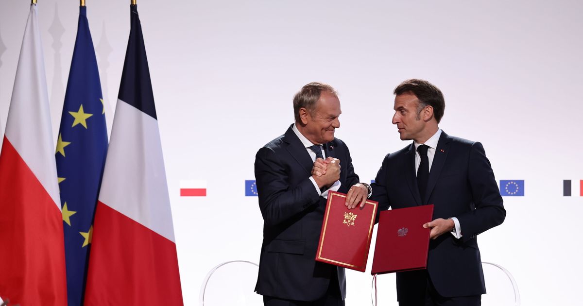 Polska i Francja podpisują historyczny traktat. „Europa musi być zdolna do obrony”