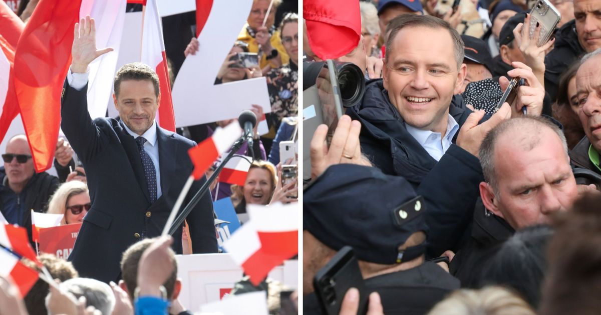 Najnowszy sondaż. Trzaskowski trzyma się magicznej bariery, ale...